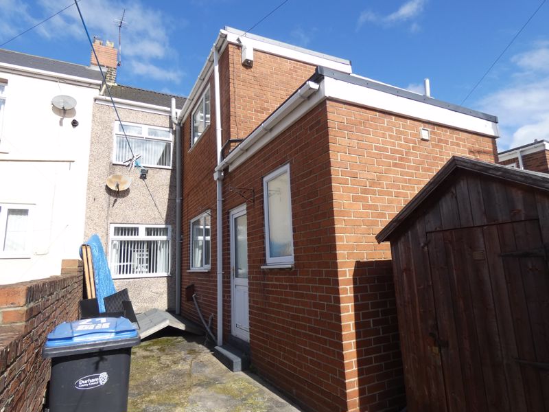 Rear yard- click for photo gallery